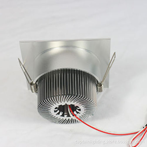 COB LED Downlight with RoHS, CE, SAA and TUV Marks, Made of Aluminum